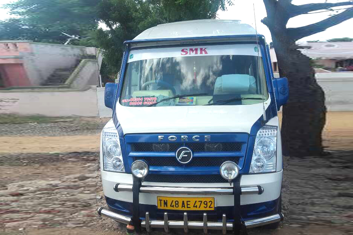 18 seater traveller in trichy